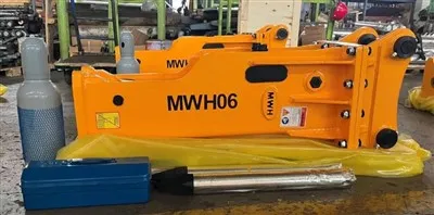 DongQiang Palu Pemutus Hidraulik Berkualitas Baik DQ 43 untuk Ekskavator 6~9 Ton